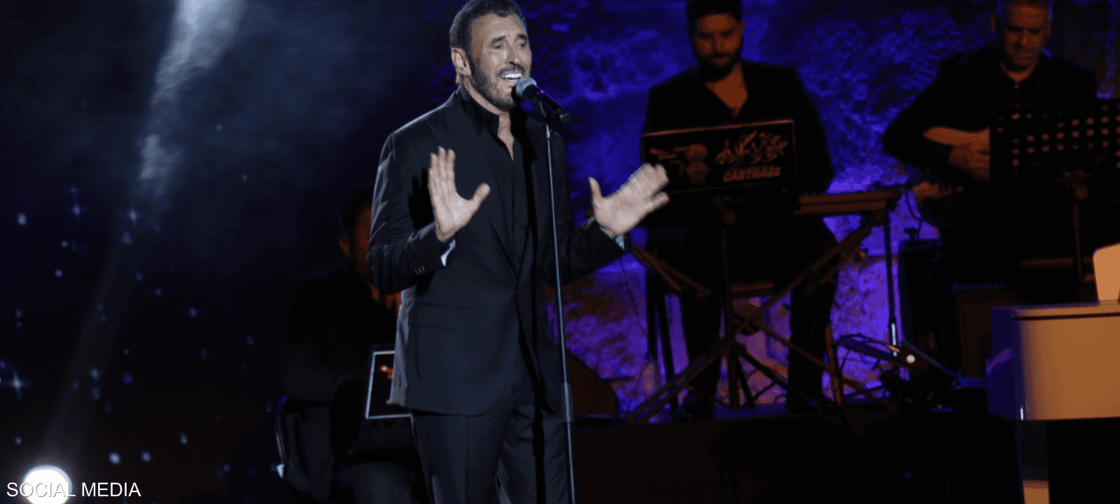 كاظم الساهر في مهرجان قرطاج