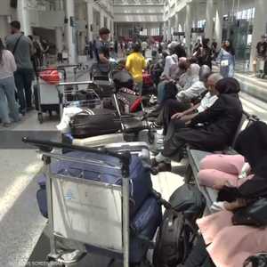 حركة كثيفة للمغادرين من مطار بيروت