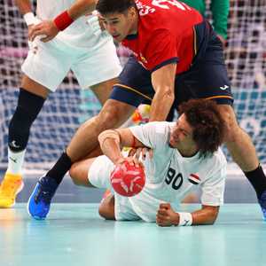 خسارة مصر أمام إسبانيا باليد