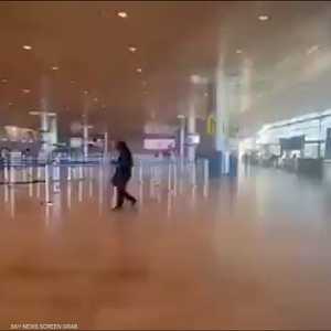 طار بن غوريون في تل أبيب يخلو من المسافرين