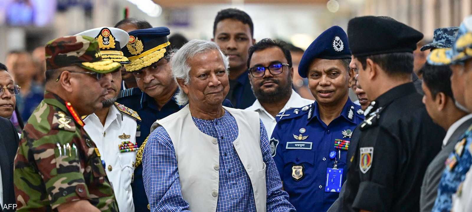 محمد يونس وصل دكا بعد ظهر الخميس