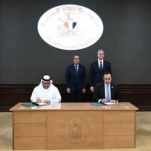 جانب من توقيع مذكرة التفاهم بين مصر والإمارات