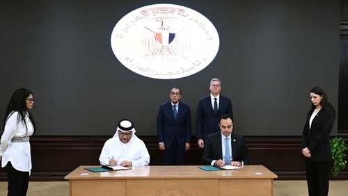 جانب من توقيع مذكرة التفاهم بين مصر والإمارات