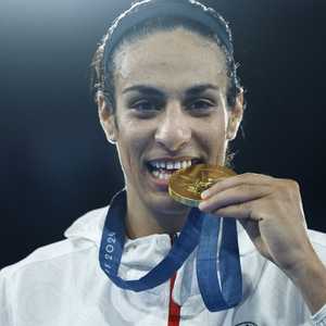 البطلة الأولمبية الجزائرية إيمان خليف