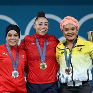 أحرزت المصرية سارة سمير (26 عاما) الميدالية الفضية