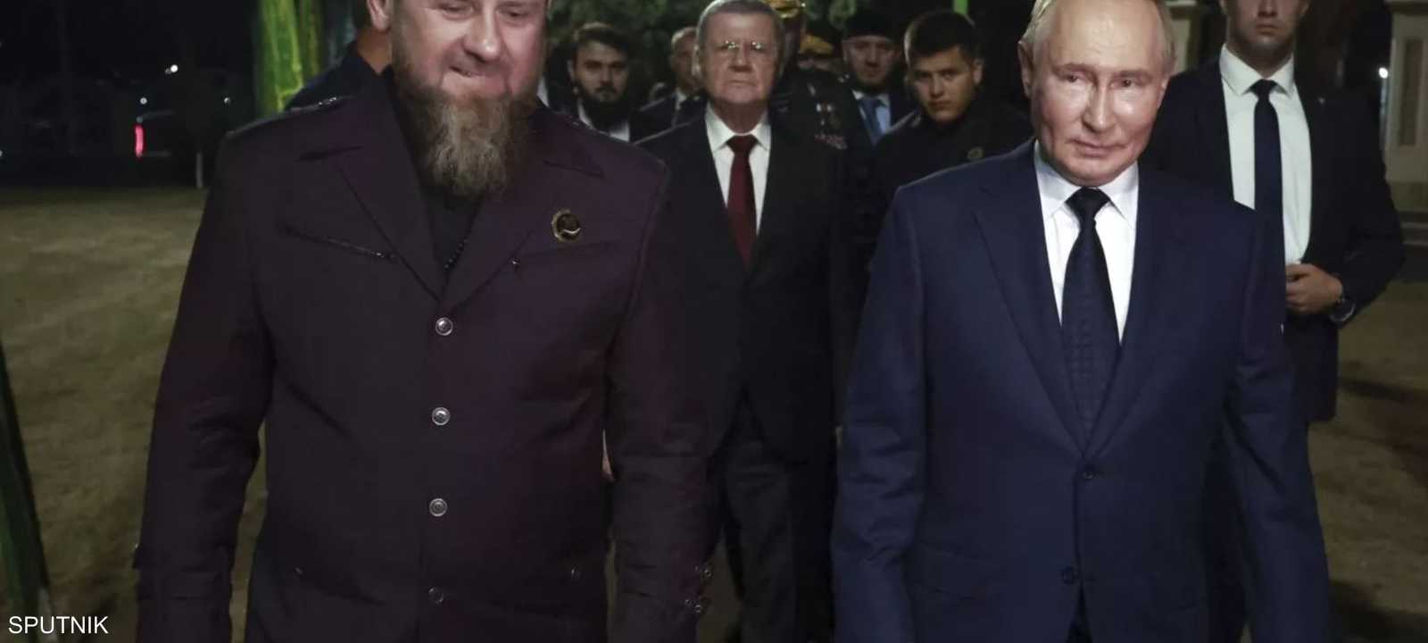 بوتين زار الشيشان لأول مرة منذ 2011