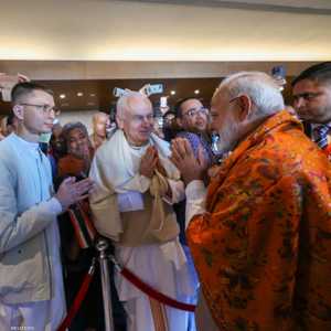 مودي وصل كييف قادما من بولندا بواسطة القطار