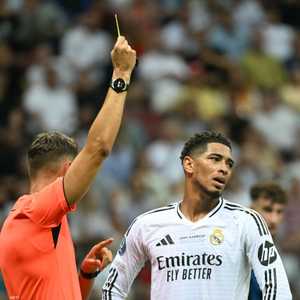 جود بيلينغهام في أول مباراة لريال مدريد بالدوري