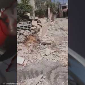 دمار هائل في البنية التحتية في جنين