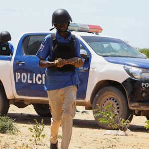 عنصران من الشرطة الصومالية - أرشيفية