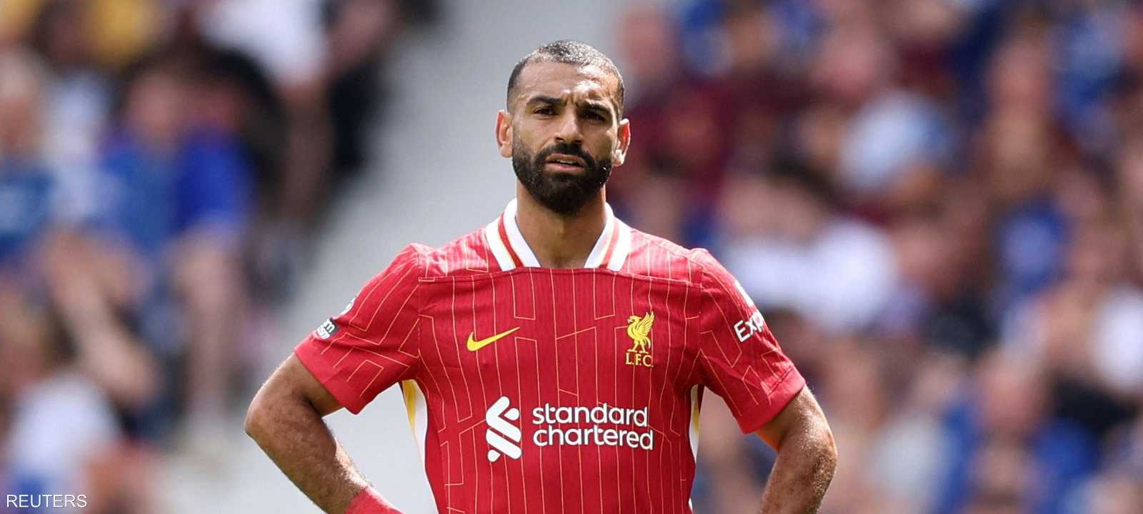 النجم المصري محمد صلاح لاعب ليفربول