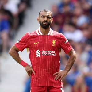 النجم المصري محمد صلاح لاعب ليفربول