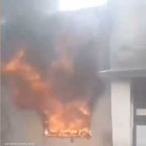 الجيش الإسرائيلي يضرم النار في أحد منازل طولكرم