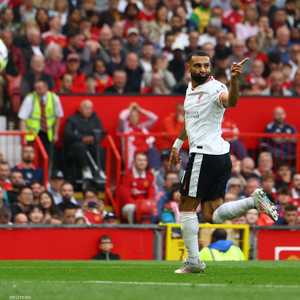 صلاح تألق أمام مانشستر يونايتد