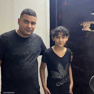 ملاك شهاب مع والدها