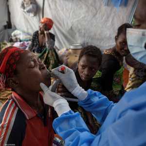 اليونيسف هي مسؤولة عن حملة التطعيم في معظم مناطق الكونغو