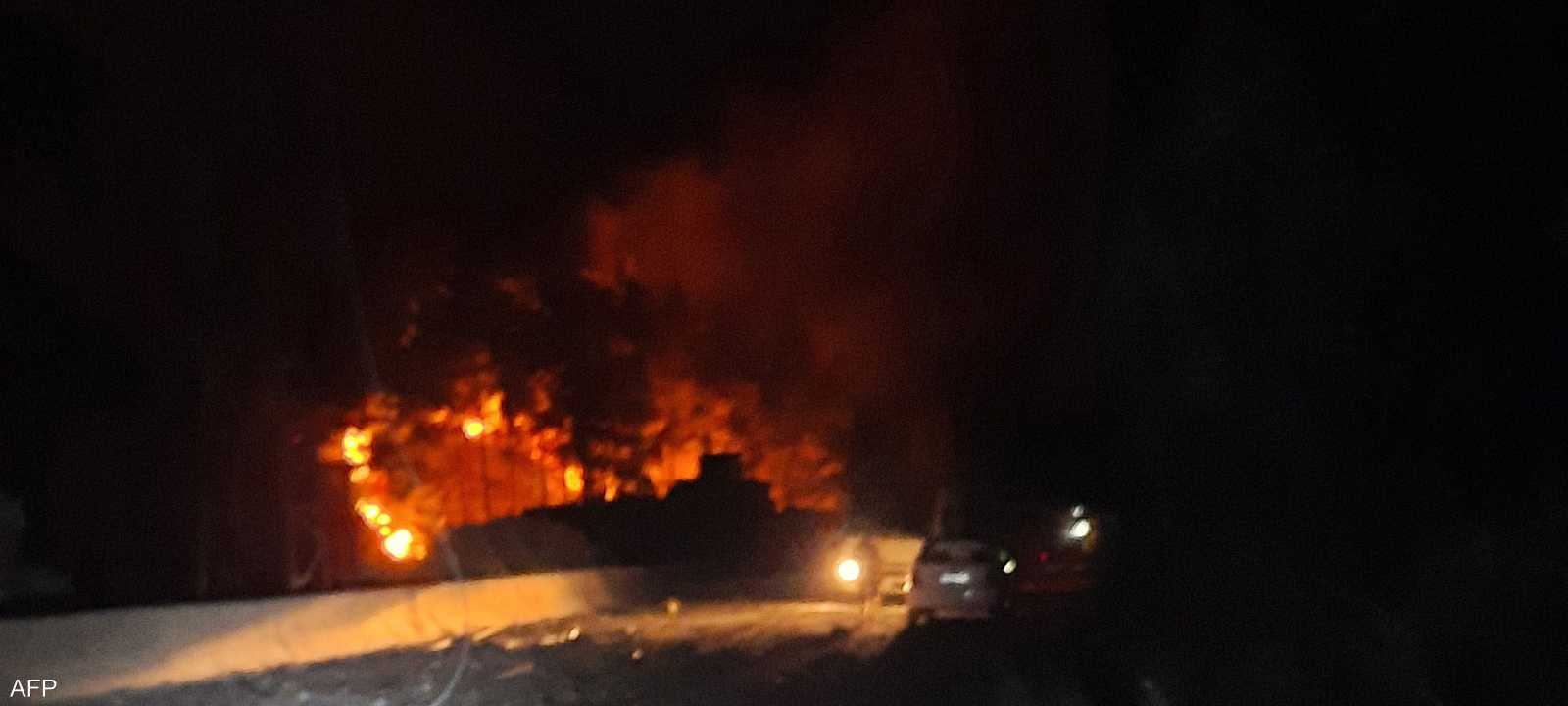 الضربة الإسرائيلية على مصياف السورية