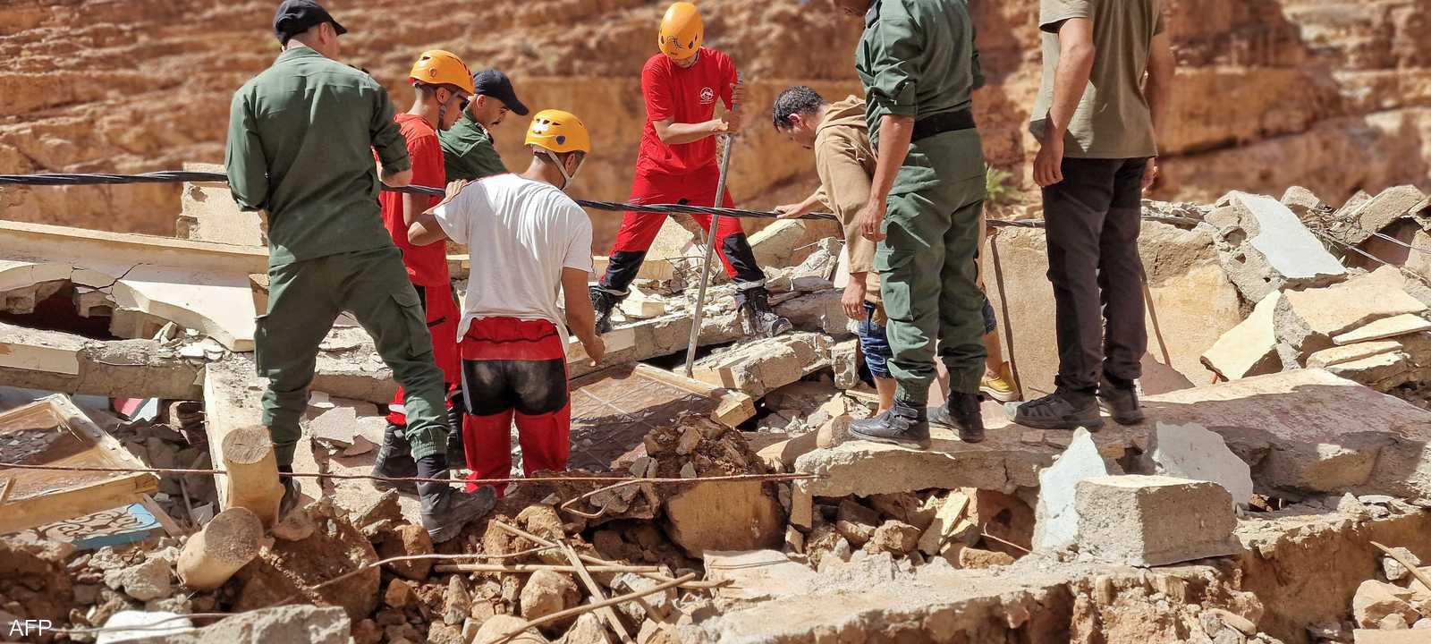 لايزال 4 أشخاص في عداد المفقودين