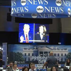 خلال المناظرة.. رصد شراسة هاريس أمام ترامب