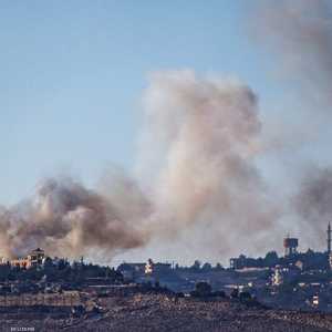 أرشيفية لضربة إسرائيلية على موقع في جنوب لبنان