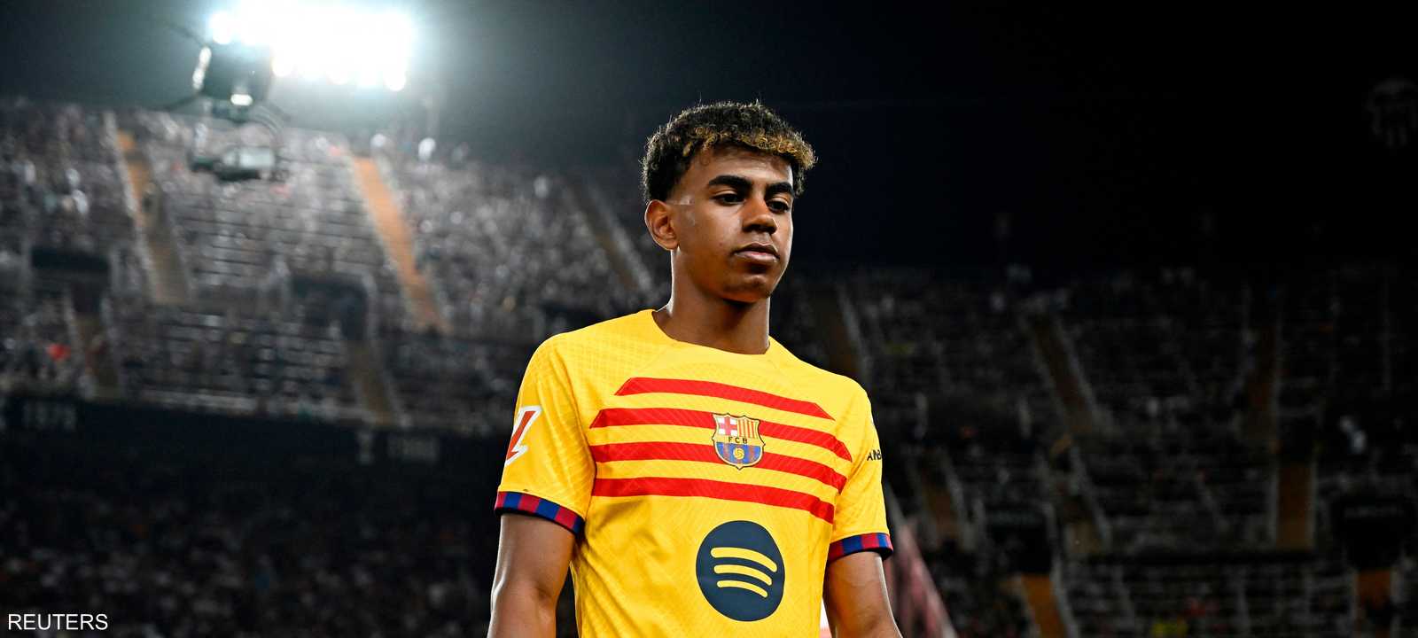 لامين يامال نجم برشلونة ومنتخب إسبانيا