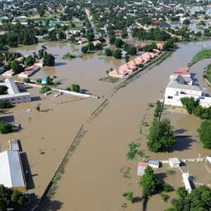 شهدت غومي قبل بضعة أيام فيضانات كبيرة