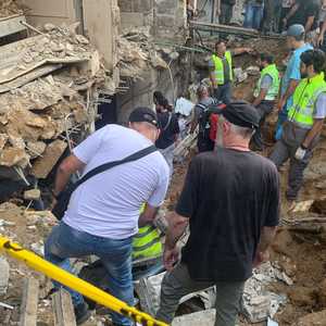 موقع الغارة الإسرائيلية في الضاحية الجنوبية