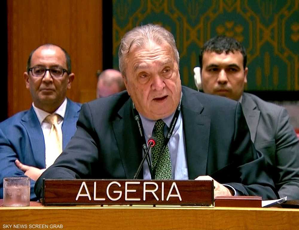 مندوب الجزائر: إسرائيل تدفع المنطقة نحو الحرب