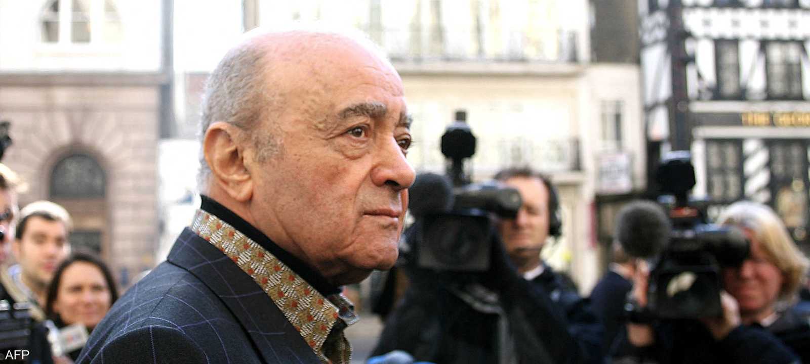 رجل الأعمال المصري محمد الفايد