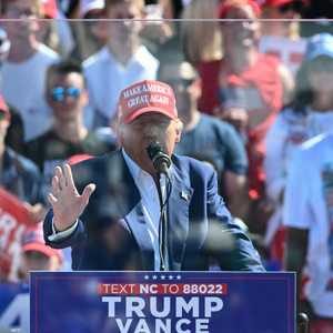 مؤتمر انتخابي لترامب في ولاية كارولاينا الشمالية