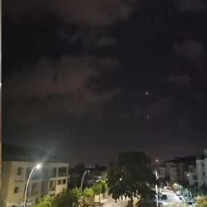 اعتراض مقذوفات من لبنان على إسرائيل