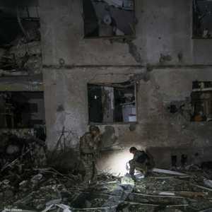 قصف روسي ليلي على خاركيف أوقع عددا من الجرحى