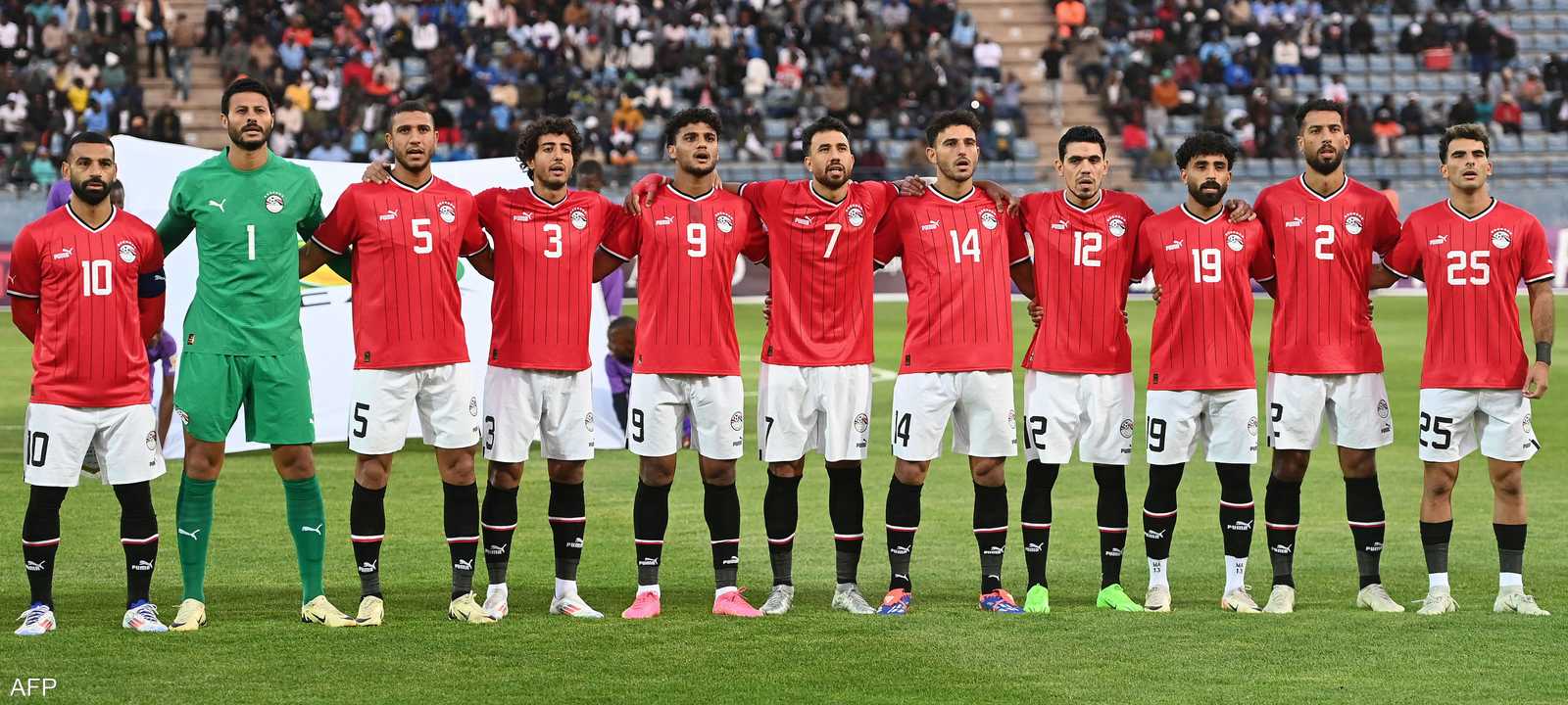 منتخب مصر يتصدر مجموعته بتصفيات كأس العالم