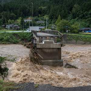 فيضانات اليابان