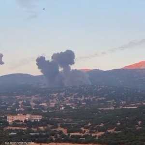 لقطات تجسد الغارات الإسرائيلية المكثفة على لبنان