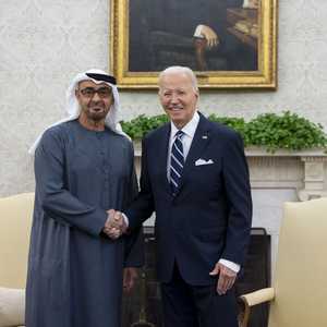 الشيخ محمد بن زايد والرئيس جو بايدن يلتقيان في البيت الأبيض