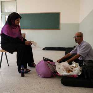 سعاد مهدي فرّت من قرية القصيبة في جنوب لبنان