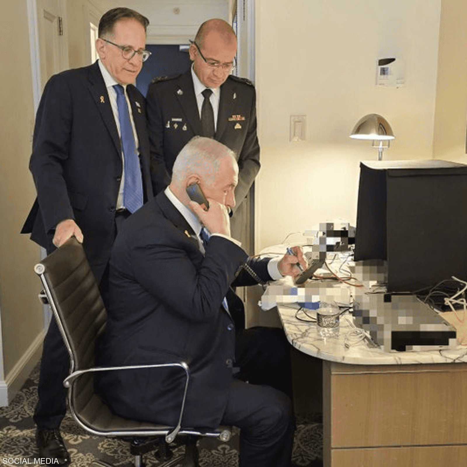 نتنياهو يتابع تفاصيل العملية