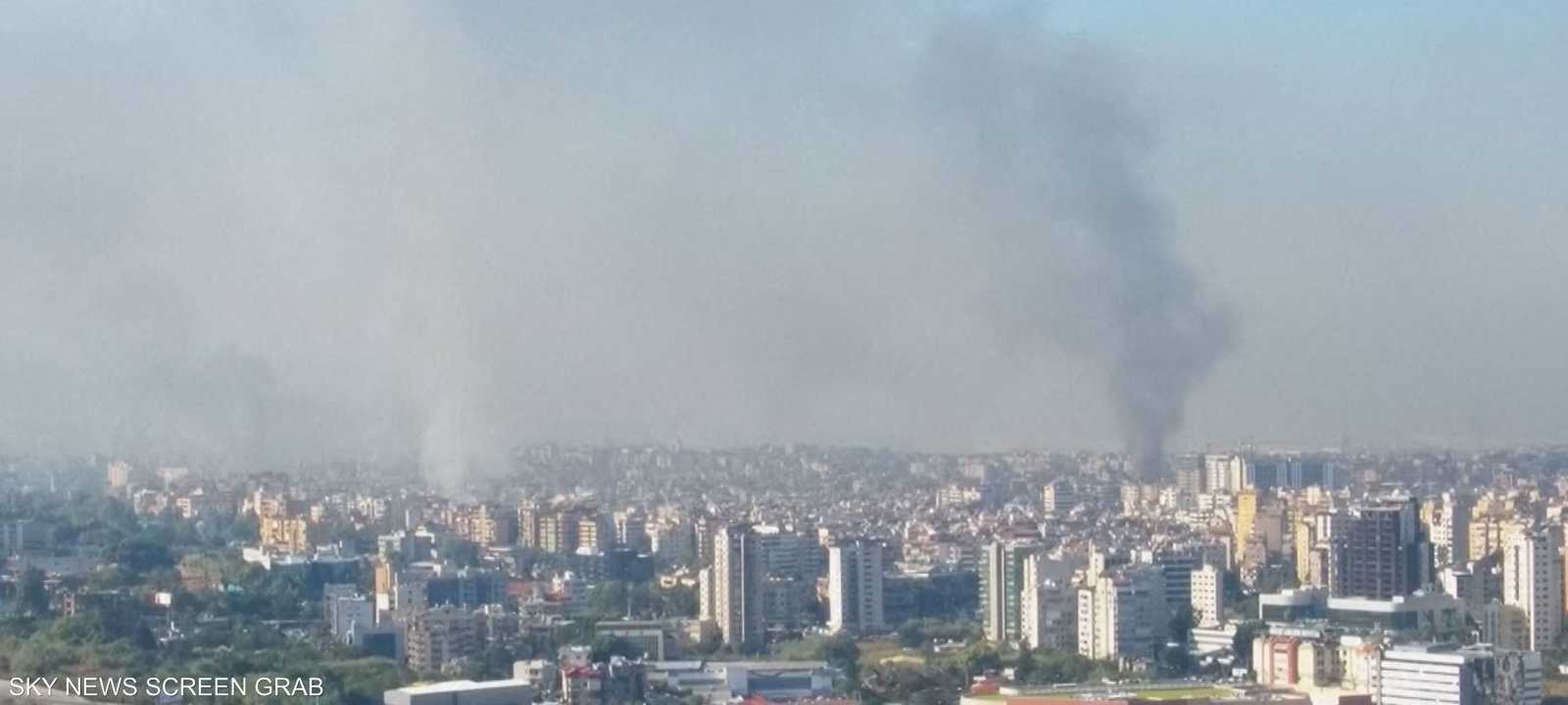 غارات إسرائيلية عنيفة على عدة مواقع في لبنان