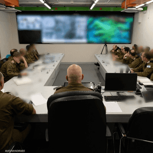 قائد القيادة الشمالية وقادة الفرق في جلسة لتقييم الوضع