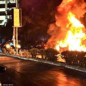 صور متداولة للقصف الذي استهدف دمشق