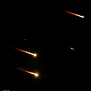 صواريخ إيران تجاه إسرائيل