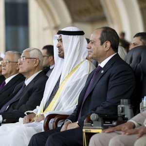 السيسي ومحمد بن زايد يشهدان تخريج دفعة من الكليات العسكرية