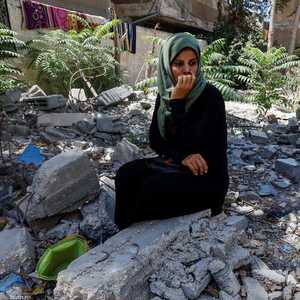 أيناس أبو معمر.. الذكريات الحزينة تلاحقها بعد عام على الحرب