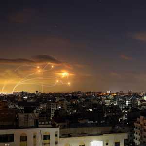 الجيش الإسرائيلي يعترض رشقة صاروخية أطلقت من غزة