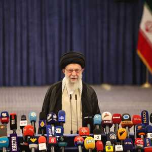 المرشد الإيراني علي خامنئ