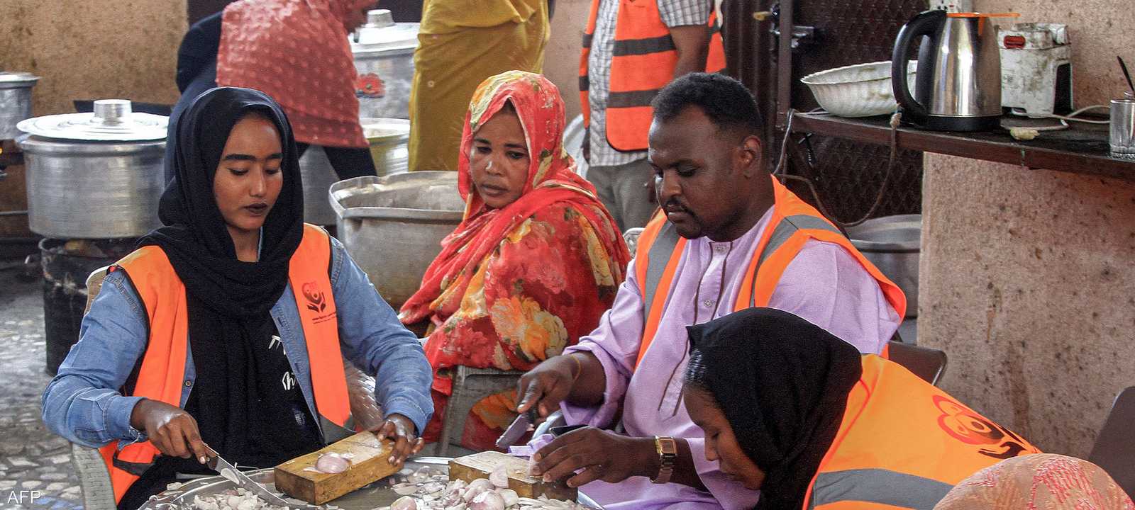 أحد المطابخ بمدينة القضارف