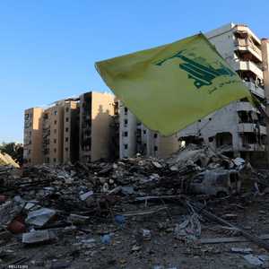 آثار الدمار في الضاحية الجنوبية ببيروت