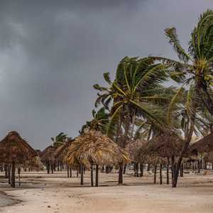 الإعصار "ميلتون" في شبه جزيرة "يوكاتان" المكسيكية