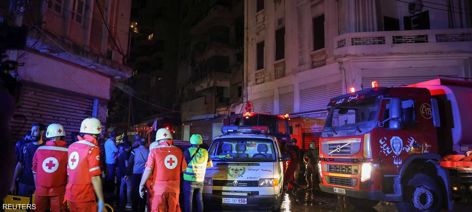 18 قتيلا في غارات إسرائيلية على بيروت